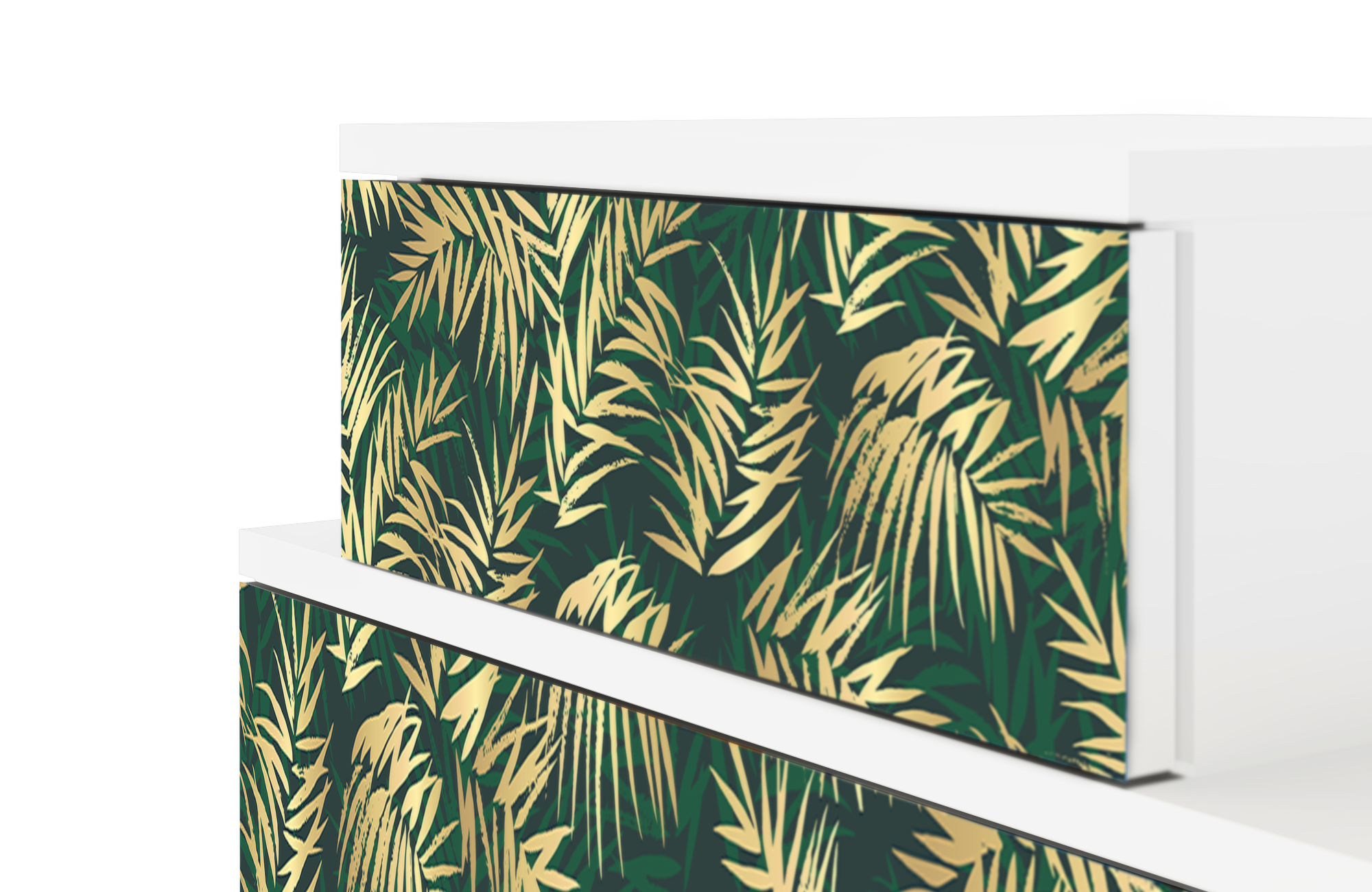 Прикроватная тумба - STORYZ - NS1 Sunny Palm Tree, 58 x 58 x 41 см, Белый - фотография № 5