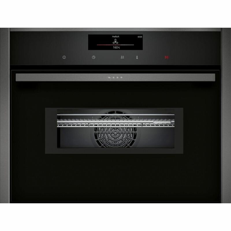 Встраиваемый компактный духовой шкаф с микроволнами NEFF C28MT27G0