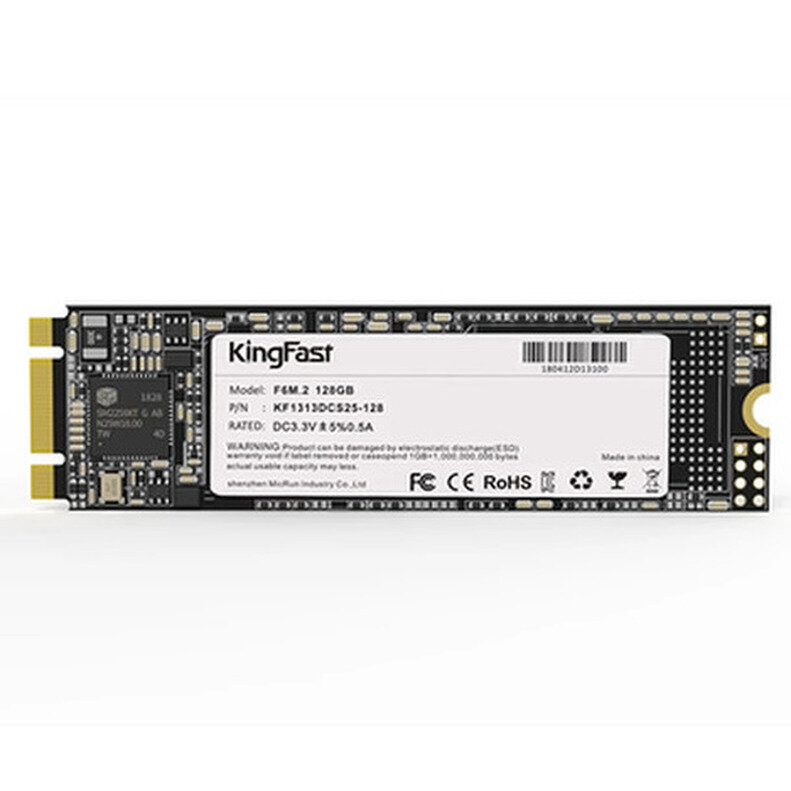 SSD накопитель KingFast 128Gb SATA 6Gb/s F6M.2