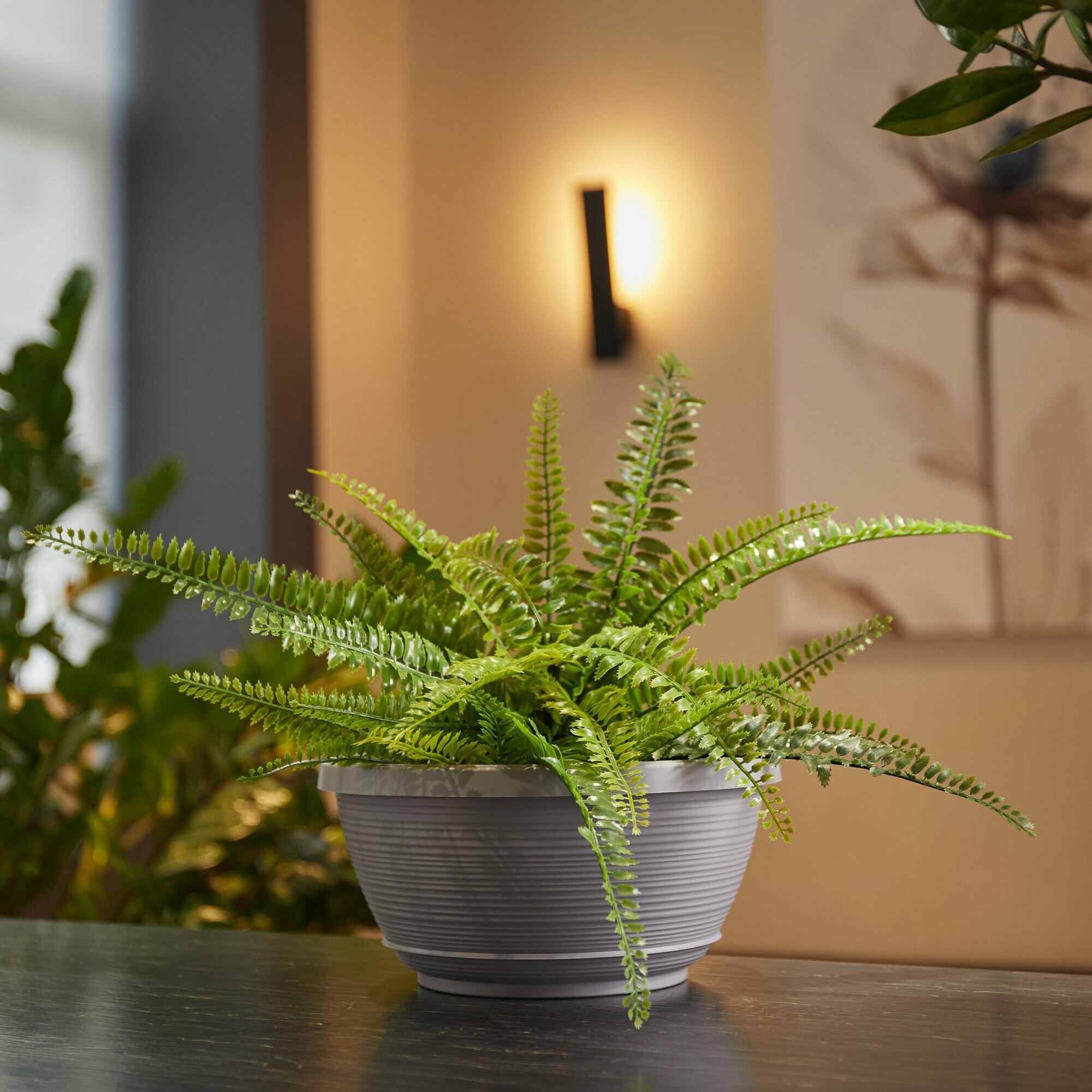 фото Кашпо четыре сезона подвесное Марсель 2,7 л серый муссон