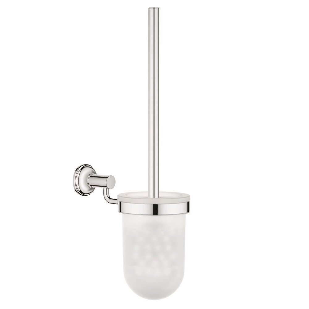 Ерш Grohe Essentials Authentic 40658001 с держателем стекло/сталь хром