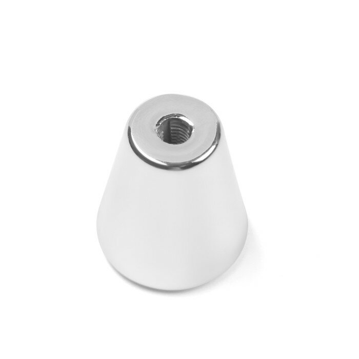 Ручка-кнопка CAPPIO, РК019, d=20 мм, пластик, цвет хром - фотография № 5