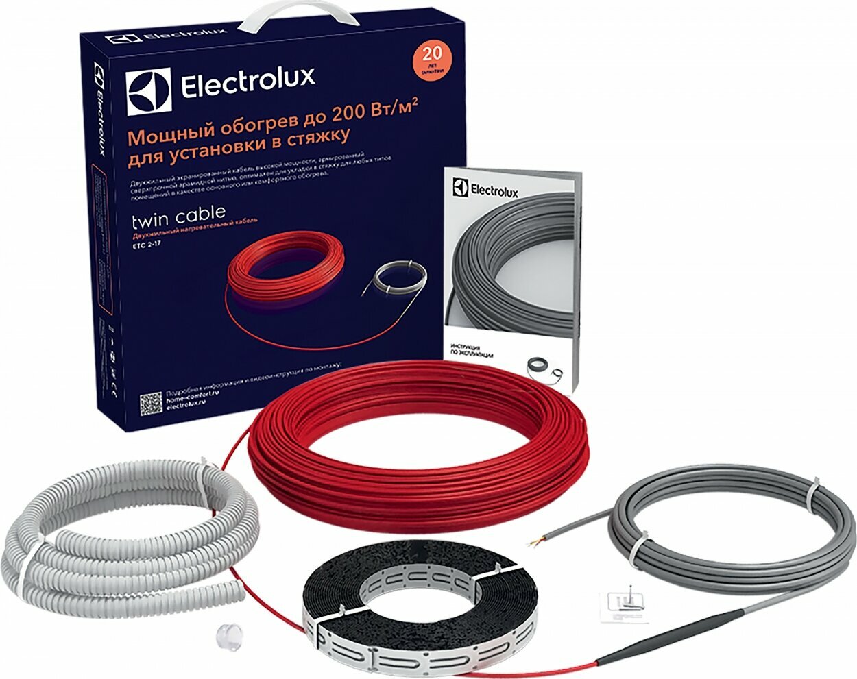 Теплый пол Electrolux Twin Cable ETC 2-17-400