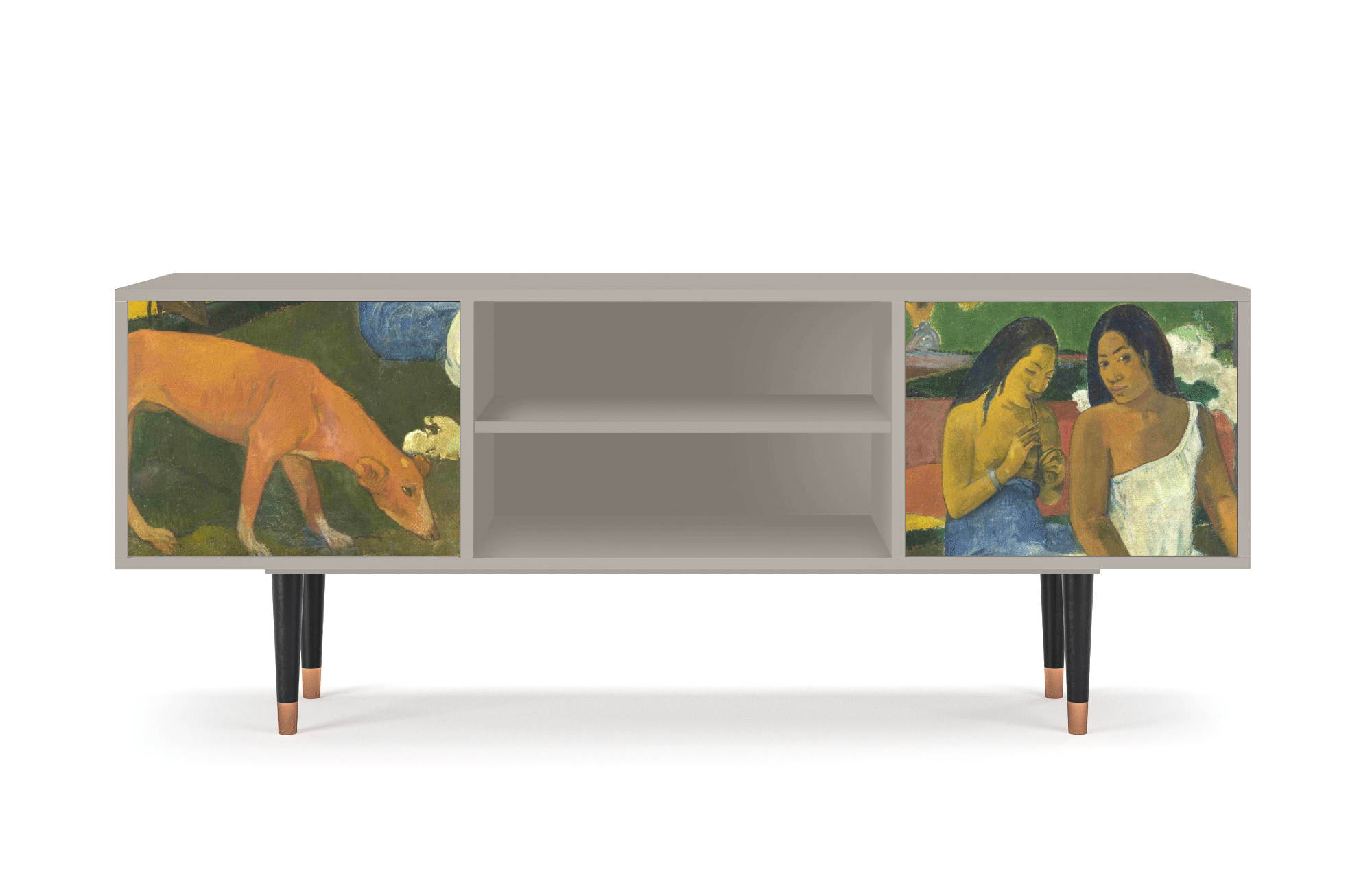 ТВ-Тумба - STORYZ - T2 Arearea by Paul Gauguin, 170 x 69 x 48 см, Сатин - фотография № 2