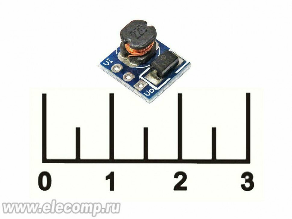 Преобразователь DC/DC вход 0.9-5V/выход 5V 0.5A (повышающий)