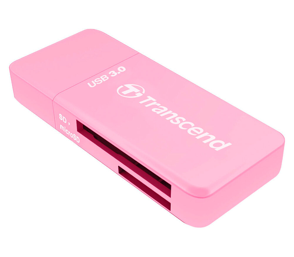 Карт-ридер Transcend RDF5 USB3.1 Gen 1, розовый