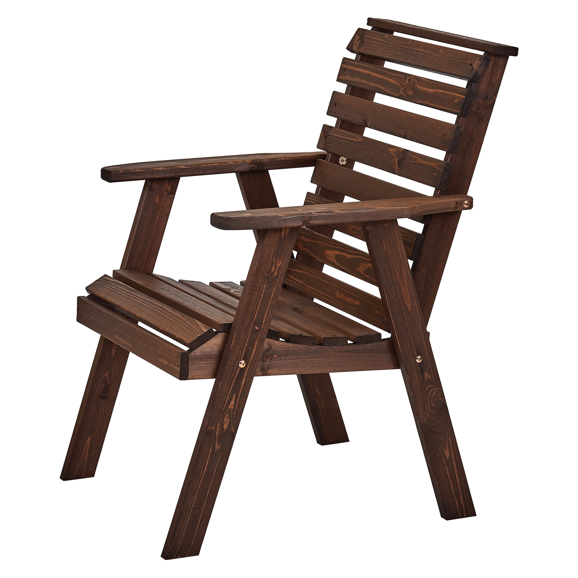 Кресло деревянное для сада и дачи, Солберга - фотография № 15