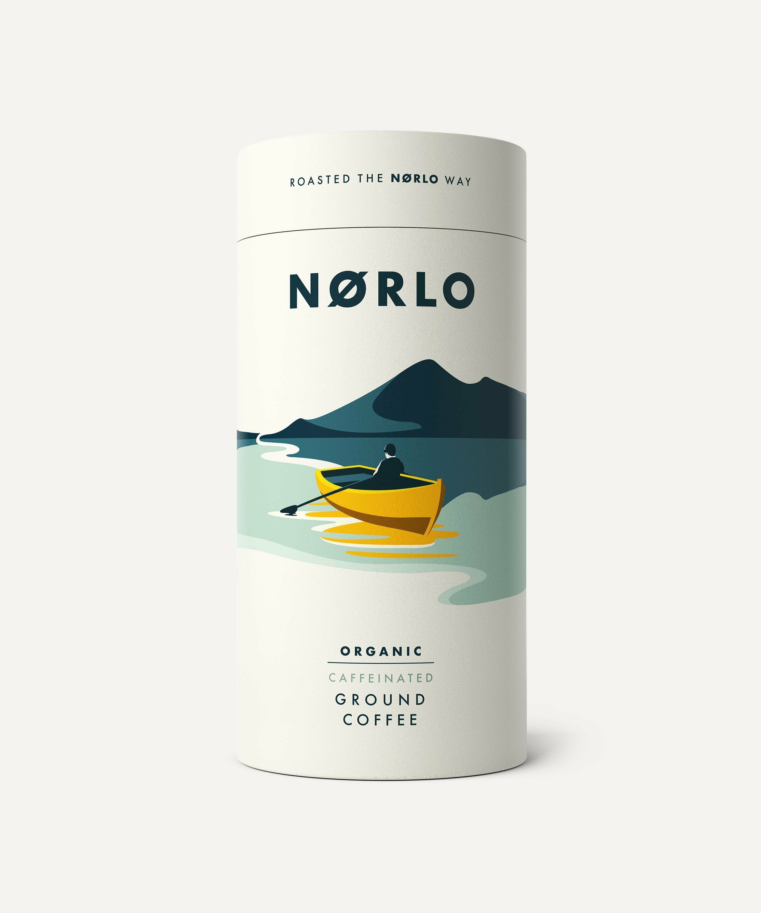 Молотый кофе NORLO Organic Caffeinated Ground Coffee 200 г - фотография № 1