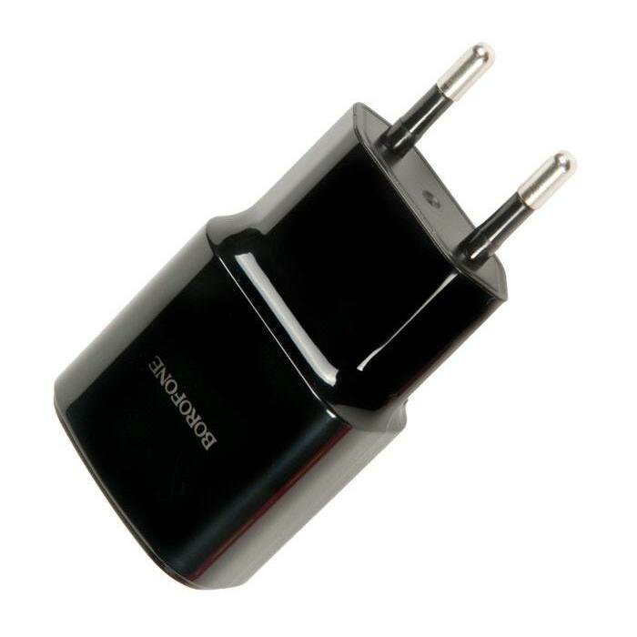 Зарядное устройство BOROFONE BA48A Orion один порт USB, 5V, 2.1A, black