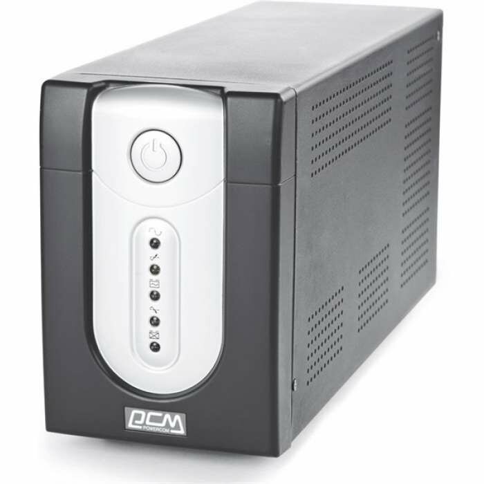 Источник бесперебойного питания Powercom Back-UPS IMPERIAL, Line-Interactive, 1200VA/720W, Tower, IEC, USB (671478)