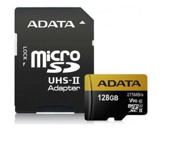 Память microSD 128Gb A-Data AUSDX128GUII3CL10-CA1 .