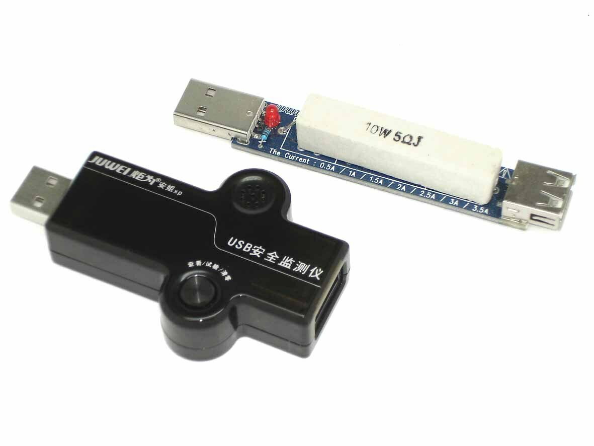 Juwel J7-d USB-тестер для внешних аккумуляторов 5V-7,4V 0-5,1A