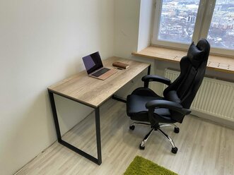 Письменный стол в стиле лофт «Дуб каньон», 120х60х75, ЛДСП толщина 16мм