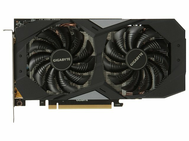 Видеокарта GIGABYTE Видеокарта GIGABYTE GeForce GTX 1660 Ti OC 6G GV-N166TOC-6GD (GeForce GTX 1660 Ti, 6ГБ GDDR6, HDMI, 3xDP) (PCI-E) (ret)