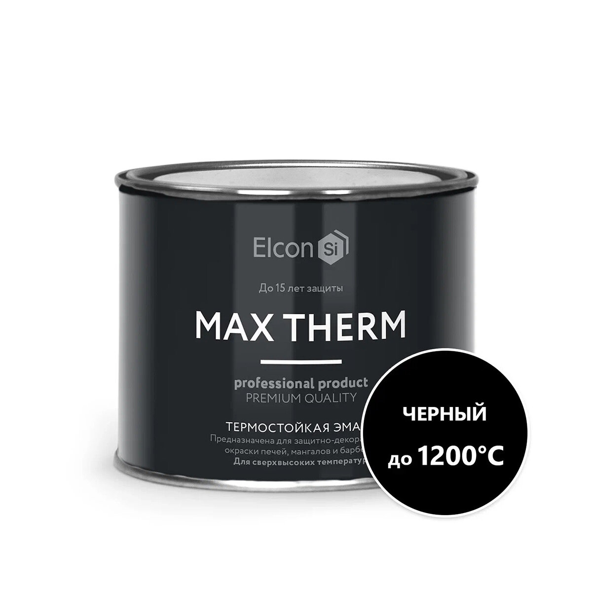 Эмаль кремнийорганическая (КО) Elcon термостойкая Max Therm до 1200°C