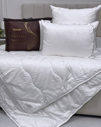 Легкое стеганое одеяло Шелк Verossa (белый), Одеяло 200x220 легкое
