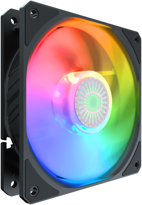 Cooler Master Вентилятор Cooler Master SickleFlow 120 RGB MFX-B2DN-18NPC-R1 d120мм, 650-1800об./мин., подсветка (питание от мат.платы) (ret)