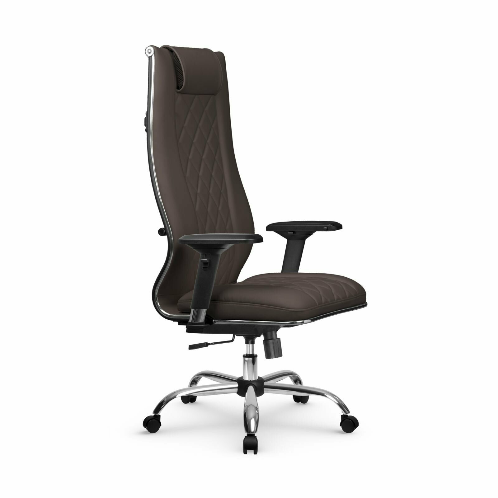 Компьютерное офисное кресло Metta L 1m 50М/4D MPES, Топган, осн. 17833, Темно-коричневое - фотография № 2