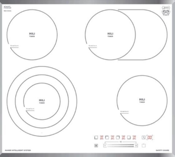 Варочная панель Kaiser KCT 6715 FW .