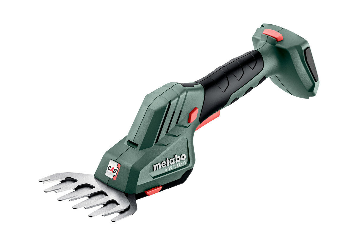 Аккумуляторные газонные ножницы-кусторез Metabo SGS 18 LTX Q Аккумулятор 4Ач, MetaBOX 145L (T0518) - фотография № 4