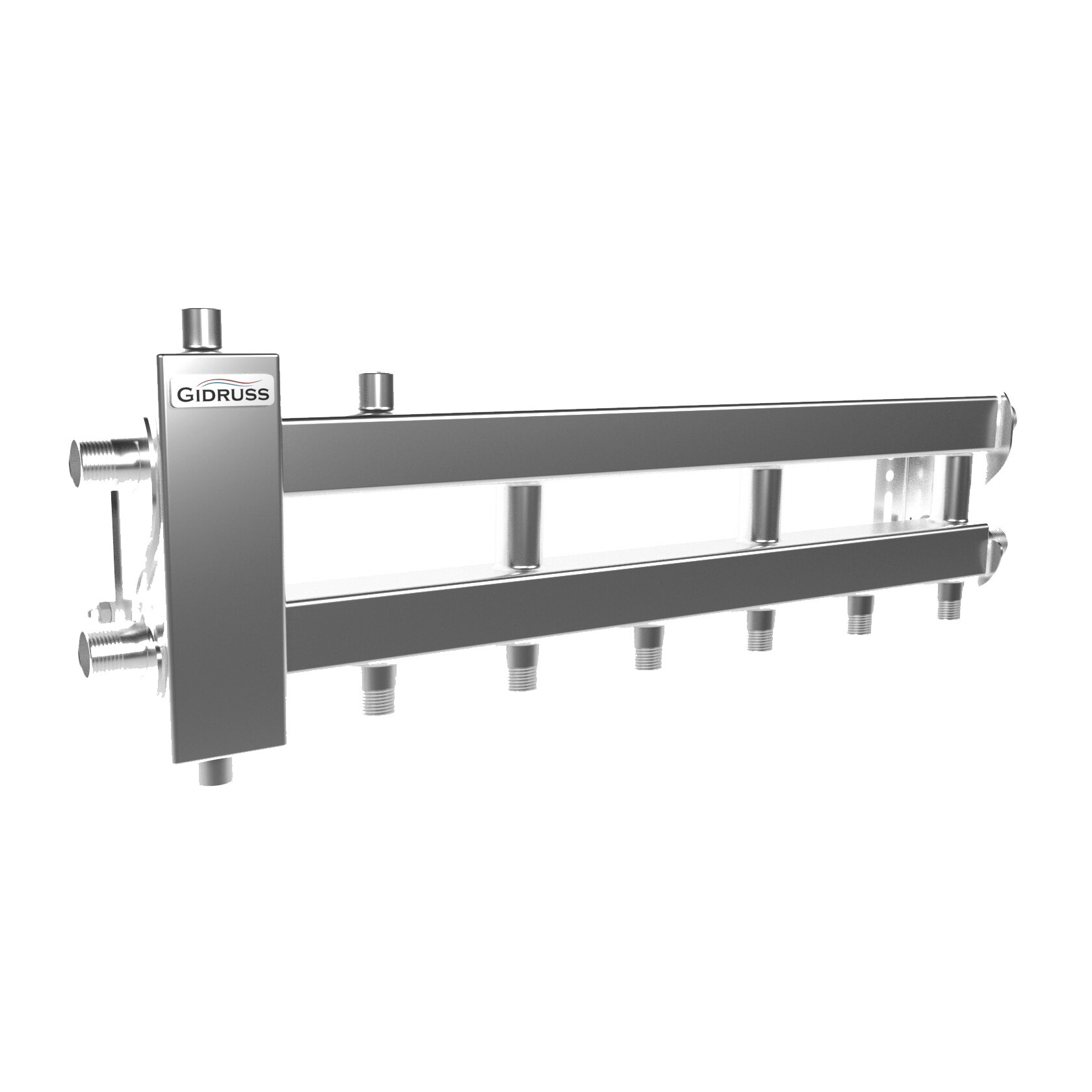 BMSS-40-4D (до 40 кВт, все контуры G 3/4'', 4D-кронштейны K.UMS, подключение термодатчика) - фотография № 2