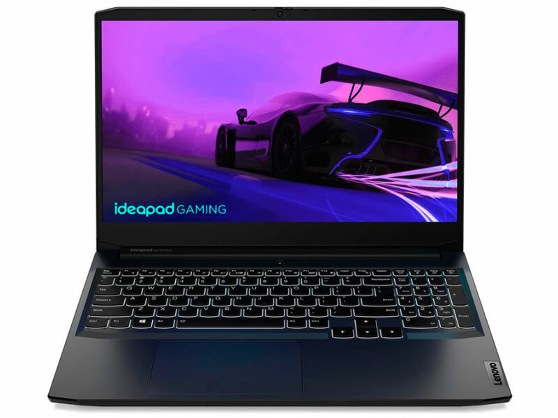 Ноутбук Lenovo Gaming3 15IHU6 82K10011RK (Intel Core i5-11300H 3.1GHz/8192Mb/512Gb SSD/No ODD/nVidia GeForce RTX 3050 4096Mb/Wi-Fi/Cam/15.6/1920x1080/No OS)