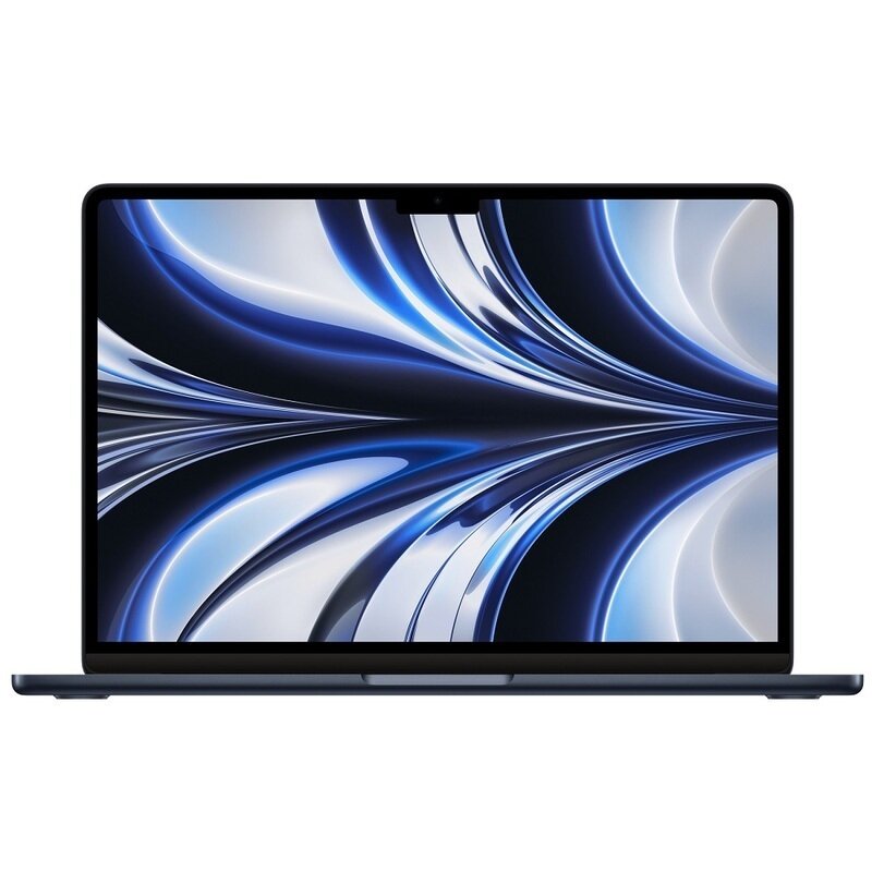 13.6 Ноутбук Apple MacBook Air 13 2022 (2560x1600, Apple M2, RAM 8 ГБ, SSD 512 ГБ, Apple graphics 10-core), Midnight (MLY43RU/A)