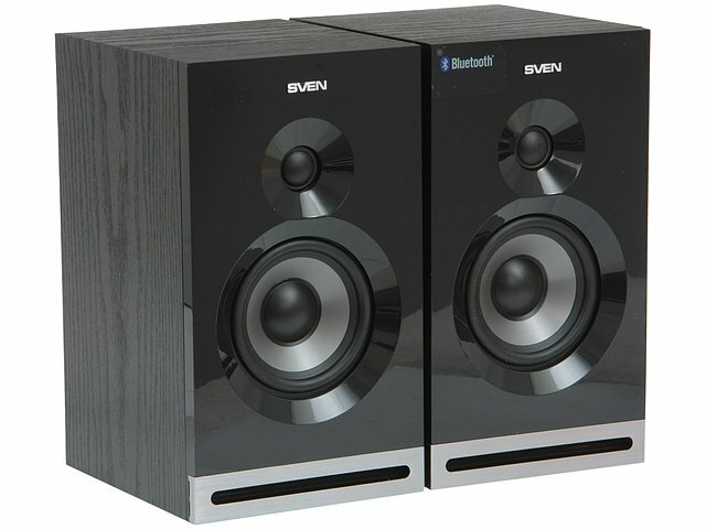 Акустическая система Sven Акустическая система стерео Sven SPS-705, 2x20Вт, черный (Bluetooth) (ret)