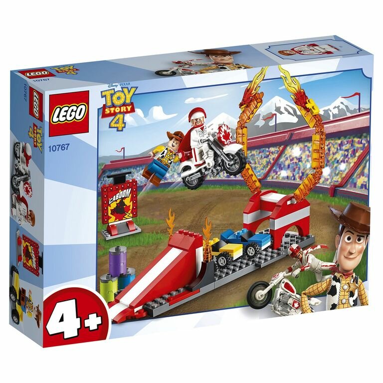 LEGO Juniors Конструктор Трюковое шоу Дюка Бубумса, 10767