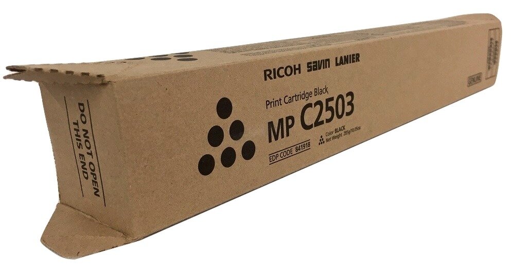 Тонер-картридж тип MPC2503 черный для Ricoh MPC2x03/2x04/2011 (841925), 15000 стр
