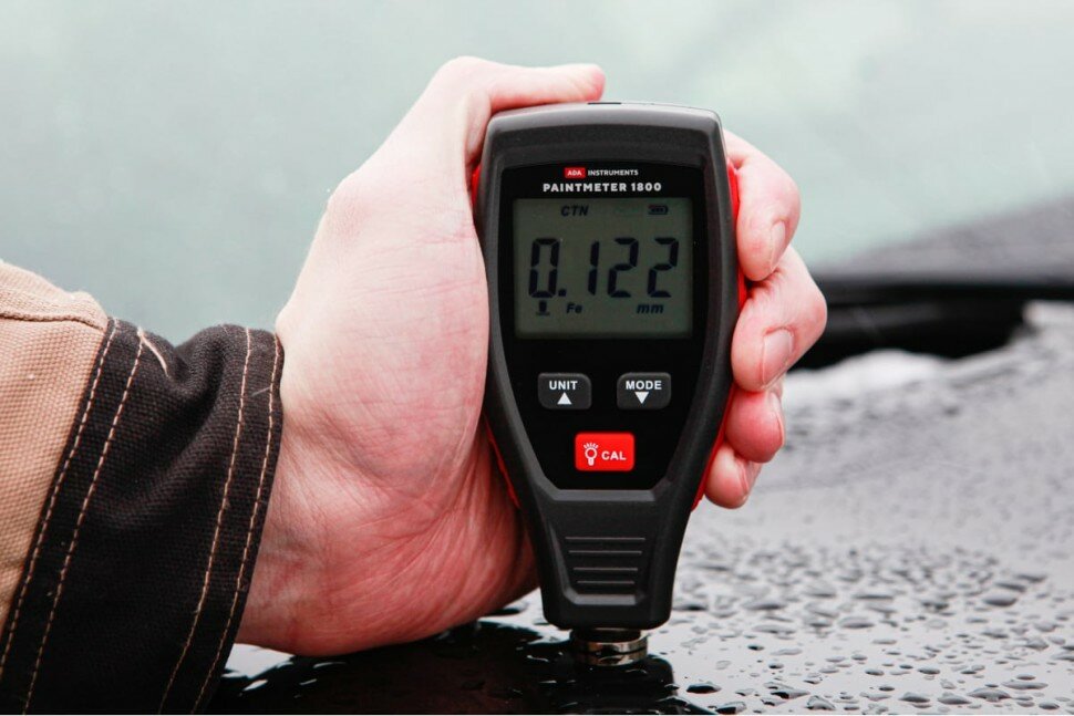 Толщиномер ЛКП (лакокрасочного покрытия) ADA PaintMeter 1800 A00656