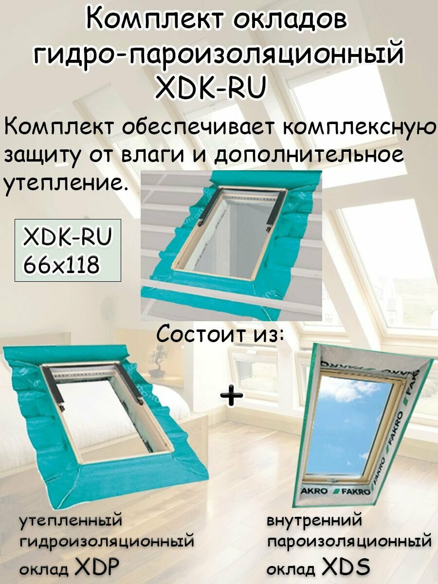 Комплект изоляционных окладов XDK-RU 66*118