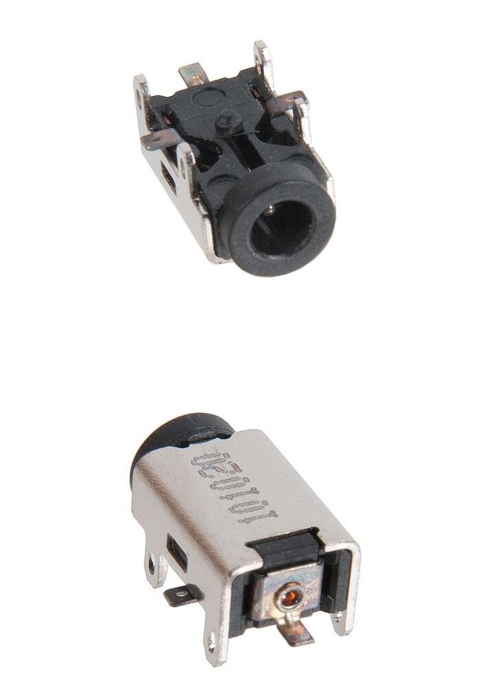 Power connector / Разъем питания для ноутбука Asus 1015, 1225, DC POWER JACK 3P R/A DIP SIMULA/AJ267A-2080-412