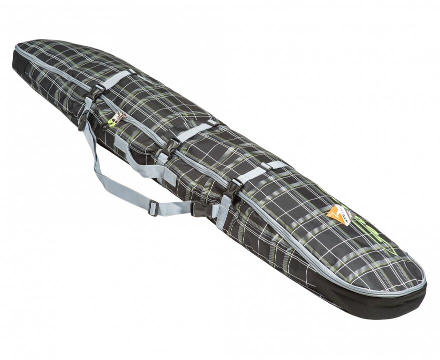 COURSE Чехол-рюкзак фьюжн для сноуборда 3х слойный 145 см,цвет черный (сб024.145.1.1) 2020
