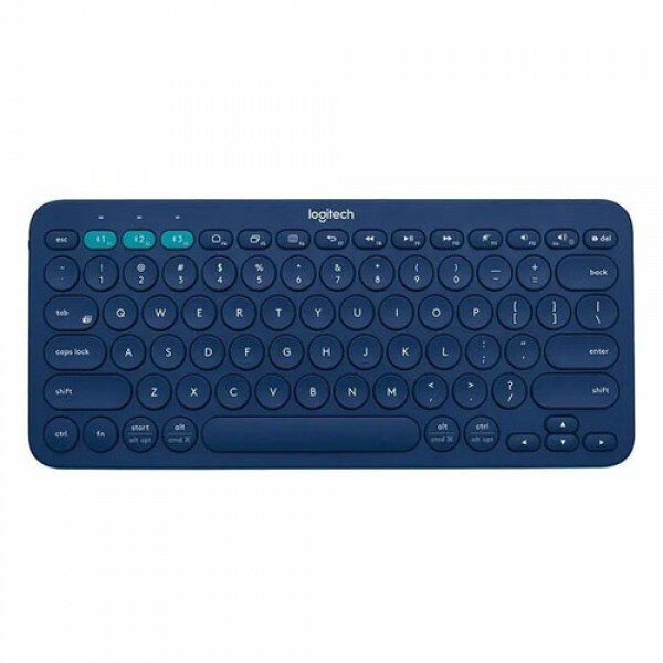 Беспроводная клавиатура Logitech K380 Multi-Device синий (латиница)