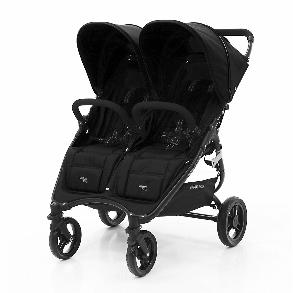 Коляска для двойни Valco Baby Snap Duo Coal Black