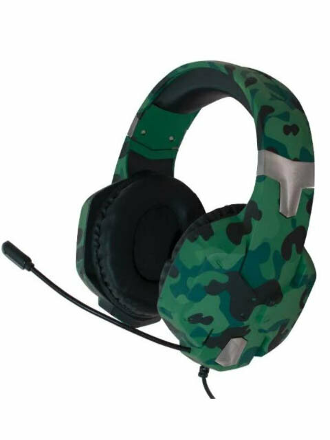 Наушники Ritmix RH-566M Gaming Black-Green