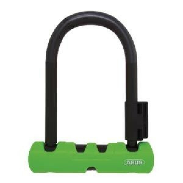 Замок U-образный c креплением Abus Ultra Mini 410/150HB140, цвет Чёрный/Зеленый