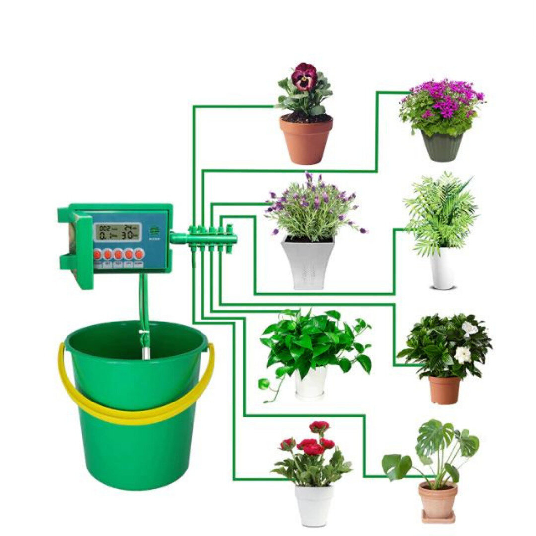 Система капельного полива для цветов с контролером - фотография № 3