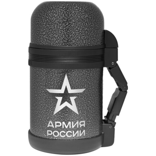 Термос THERMOS армия россии by "армейский" из нержавеющей стали универсальный 0,8 л