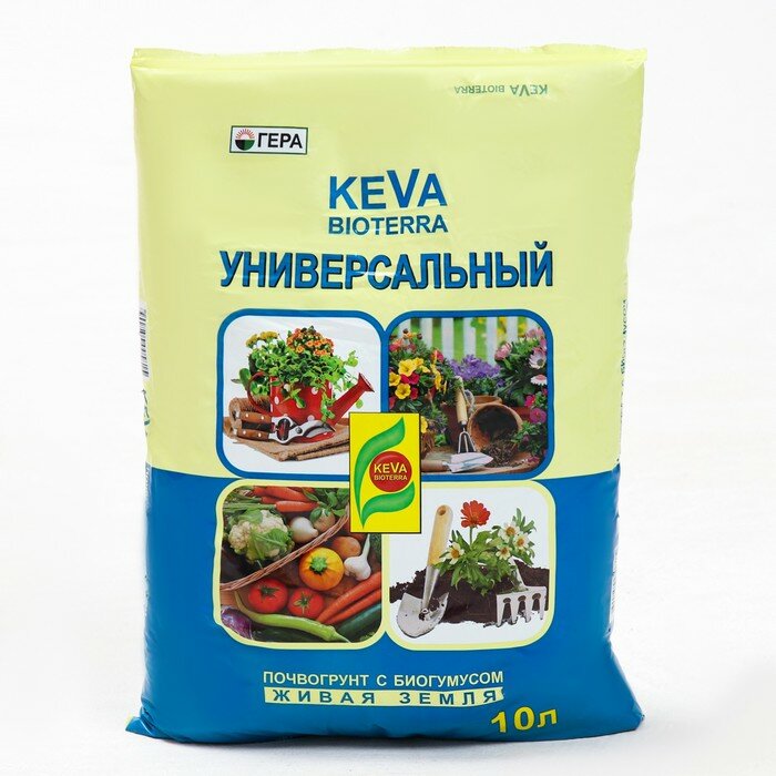 Почвогрунт KEVA BIOTERRA Универсальный 10 л