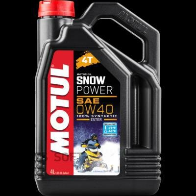 MOTUL 105892 0W-40 4L SNOWPOWER 4T масло моторное синтетическое