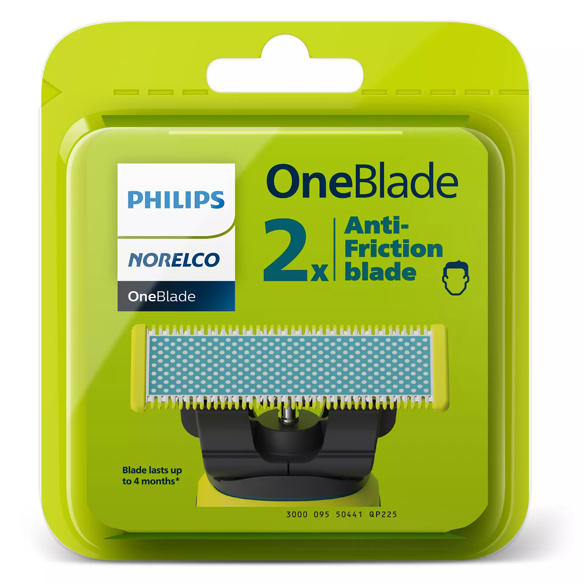 Philips Norelco запасные головки для эл.бритвы OneBlade replacement blade 1 pack - фотография № 7