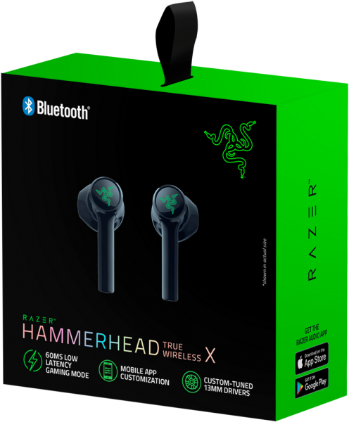 Гарнитура Razer Hammerhead True Wireless X RZ12-03830100-R3G1