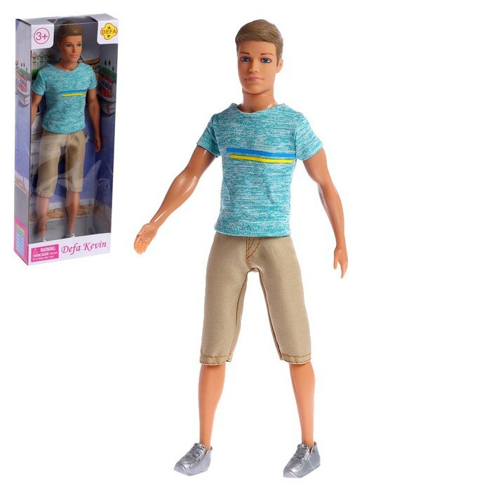 Defa Lucy Кукла-модель "Кевин" цвет голубой