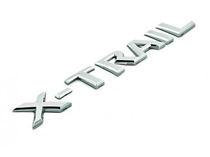 Эмблема крышки багажника надпись "X-TRAIL" AUTO-GUR AG84895ES50A для Nissan X-TRAIL T30, X-TRAIL T31