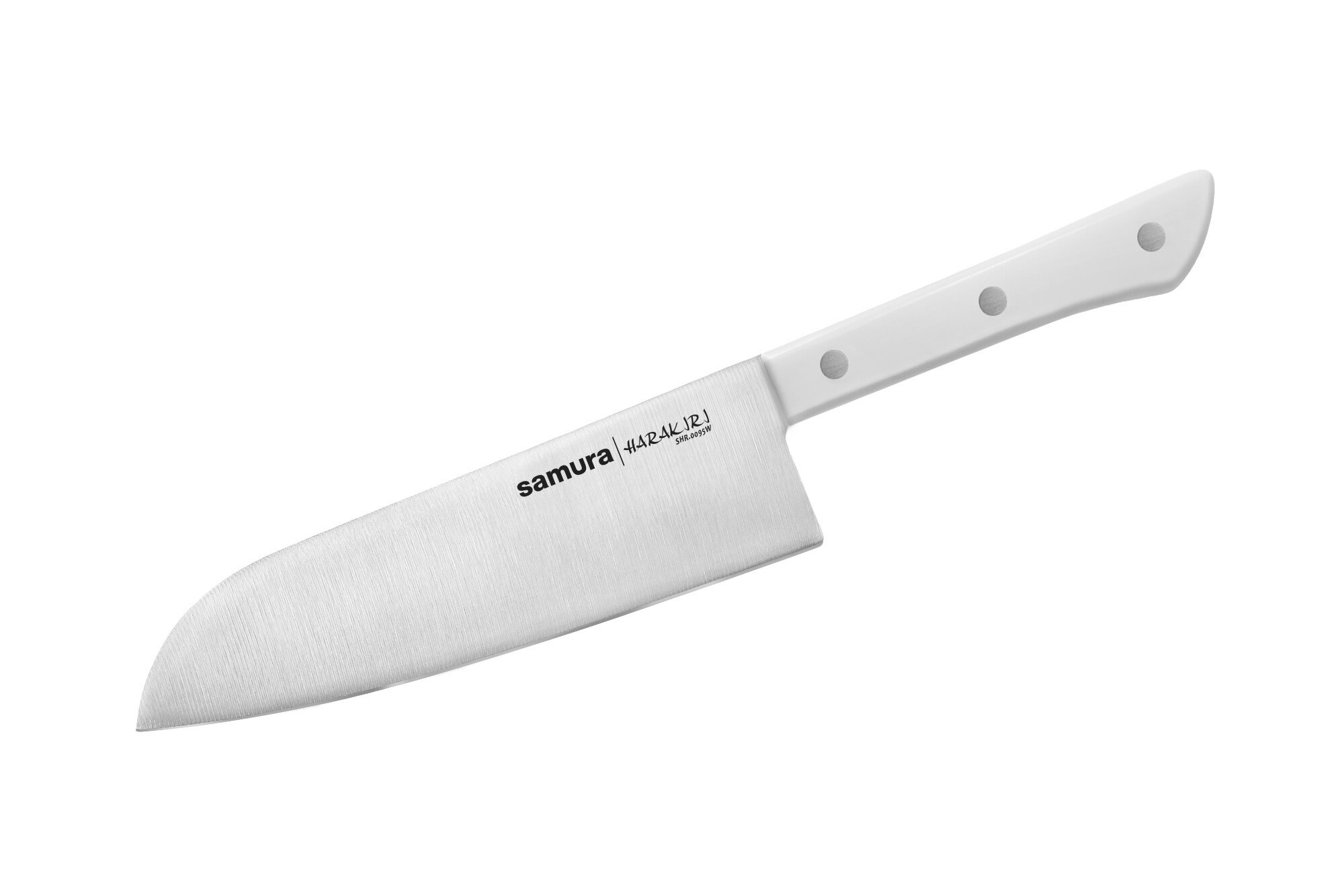 Нож Samura сантоку Harakiri 175 см корроз.-стойкая сталь ABS пластик