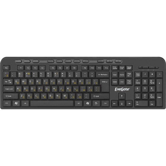 Клавиатура EXEGATE LY-500M черный (EX286177RUS)