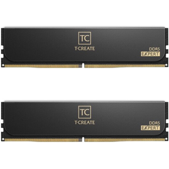 Модуль памяти Team Group 32GB (16GBx2) DDR5 6400 DIMM T-CREATE EXPERT(BK) CTCED532G6400HC40BDC01 CL40-40-40-84 1.35V