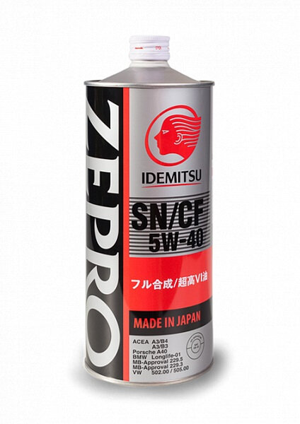 IDEMITSU Zepro Euro Spec 5W-40 - 1 . -  